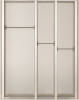 Лоток для столовых приборов, 345х463х55мм, в шкаф 450мм, графит, Hettich