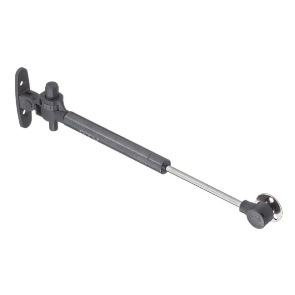 Кронштейн газовый 120N с доводчиком, антрацит, GTV