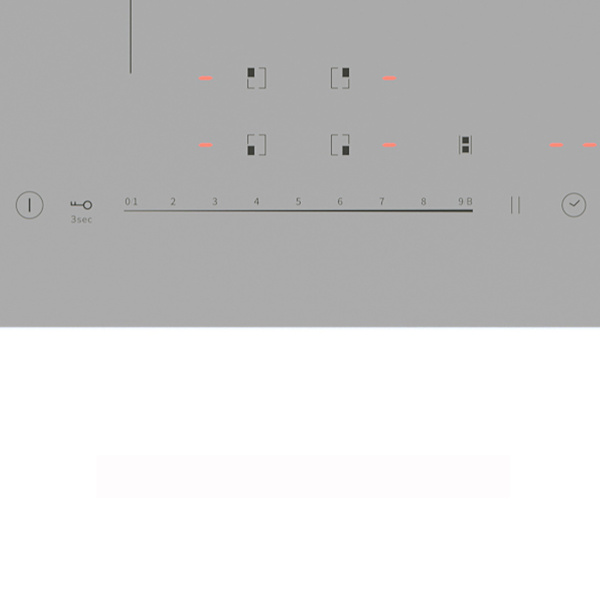 Варочная панель индукционная EVI 641A GR, 60 см, стеклокерамика, серый, Lex