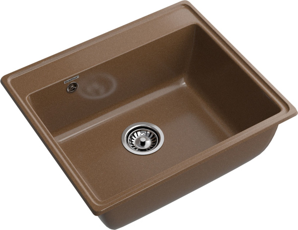 Мойка GranFest VERTEX V-580, 580х500 мм, терракот