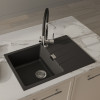 Мойка Rivelato RAUM 78, 780х500х200мм, антрацит