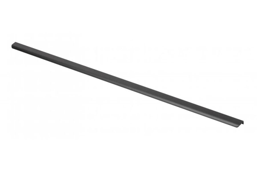 Ручка торцевая, FP527-960/1200 MB, 256-256-256-256/960мм, металл, черный матовый