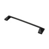 Ручка-скоба, 2637, 160мм, металл, черный матовый