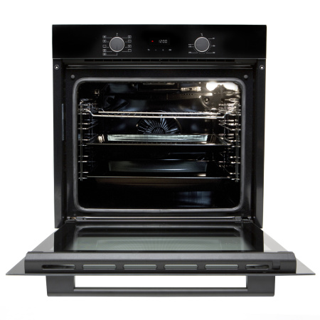 Духовой шкаф Konigin Barberry 60 BKF E9, 60см, черное стекло