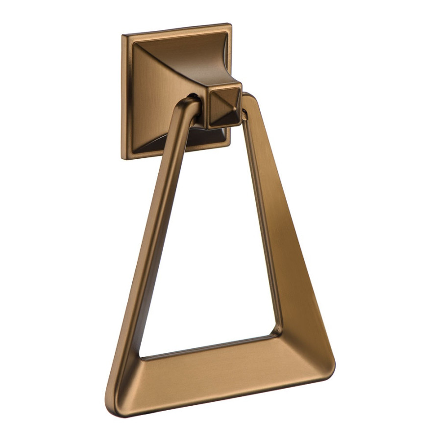 Ручка-кольцо, 907-Bronze, 24х63х81мм, металл, бронза