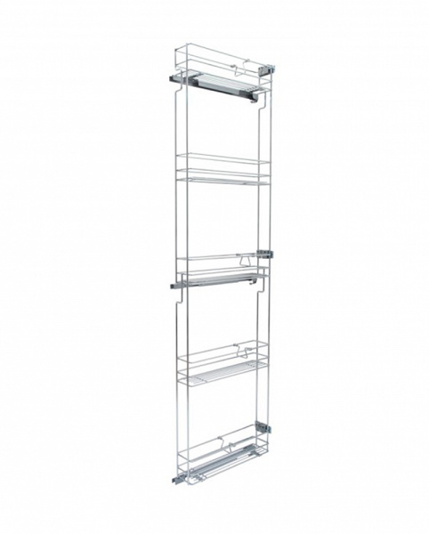 Колонна выкатная 5, M150, 106,8х468х1699мм, левая, с доводчиком, хром, Vibo