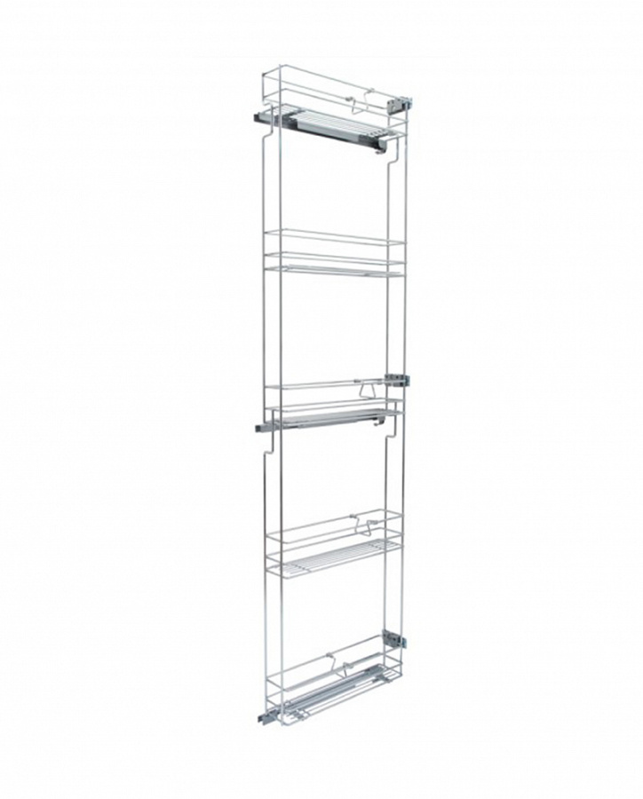 Колонна выкатная 5, M150, 106,8х468х1699мм, левая, с доводчиком, хром, Vibo