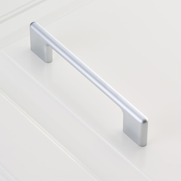 Ручка-скоба, CAPRI, 96мм, металл, матовый хром