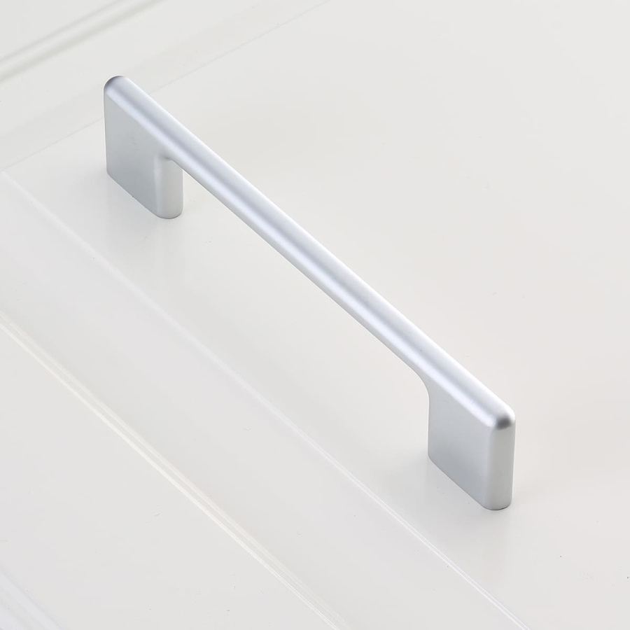 Ручка-скоба, CAPRI, 96мм, металл, матовый хром