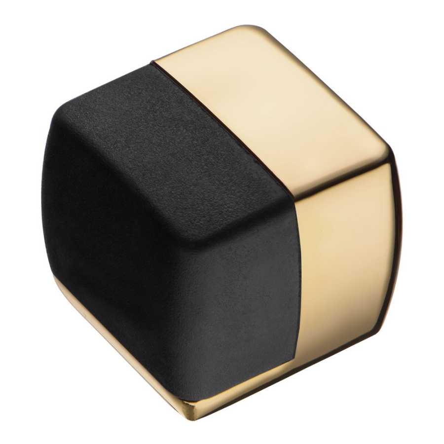 Стопор для двери, DS1015 0034 GL-P6, 34 мм, металл, глянцевое золото