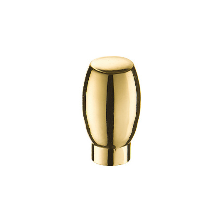 Ручка-кнопка, K-1020 OT, 15х15х26мм, металл, золото