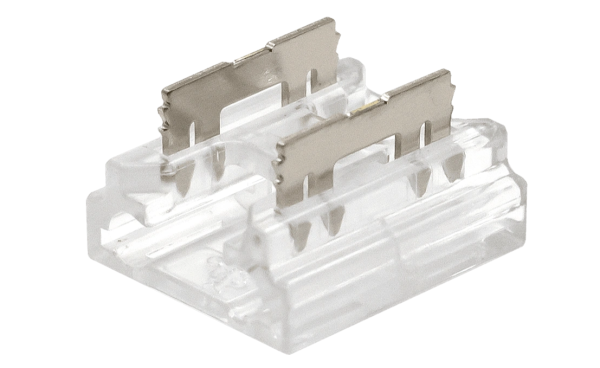 8мм. Коннектор прямой лента-лента для одноцветных лент, ножничный, AQ