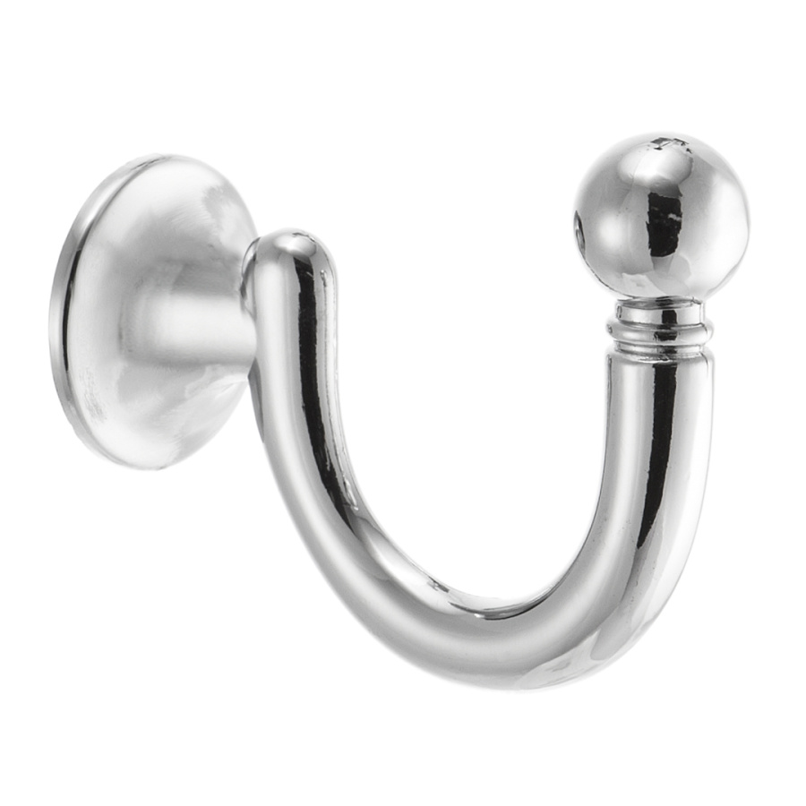 Крючок, KR 0150, однорожковый, хром