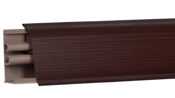 Плинтус LB-38, L=3000мм, дуглас темный