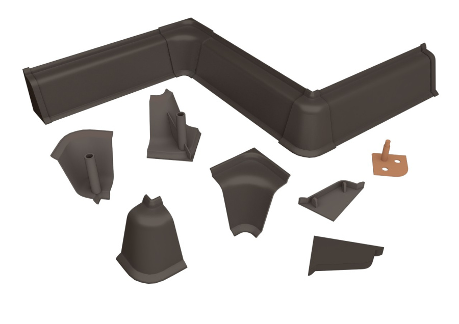 К-т д/плинтуса LB37 винтаж (1внутр+1внеш+2загл)