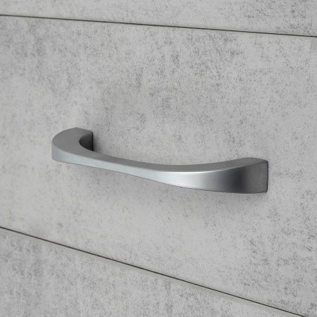 Ручка-скоба, 2550, 96мм, металл, матовый хром