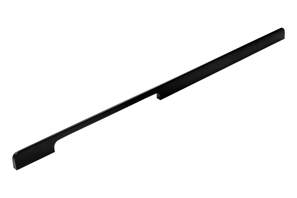 Ручка-скоба, 611, 2х288мм, L=600мм, металл, черный матовый