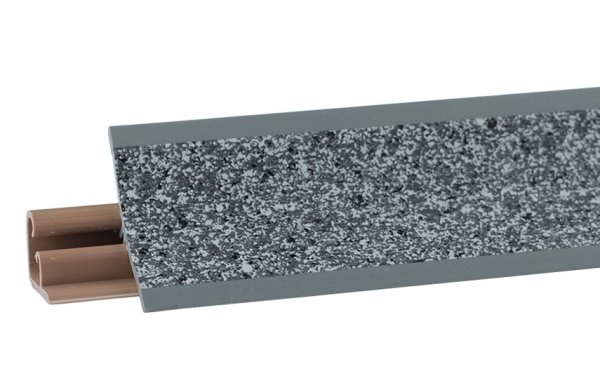 Плинтус LB-23, гранит серый, 3000мм