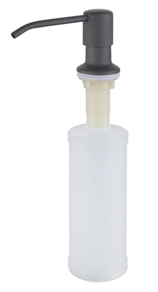 Дозатор GranFest 5001, круглый, темно-серый