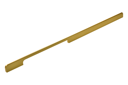 Ручка-скоба, 611, 2х288мм, L=600мм, металл, золото