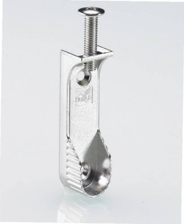 Штангодержатель для овальной штанги, SL 786, цинковое литье, никелированный