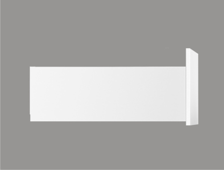 Ящик тонкостенный Nova Tech, L=500мм, H=167мм, белый, HISSEN