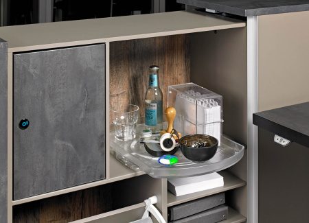 Поворотная полка ComfortSpin, 280х420мм, пластик