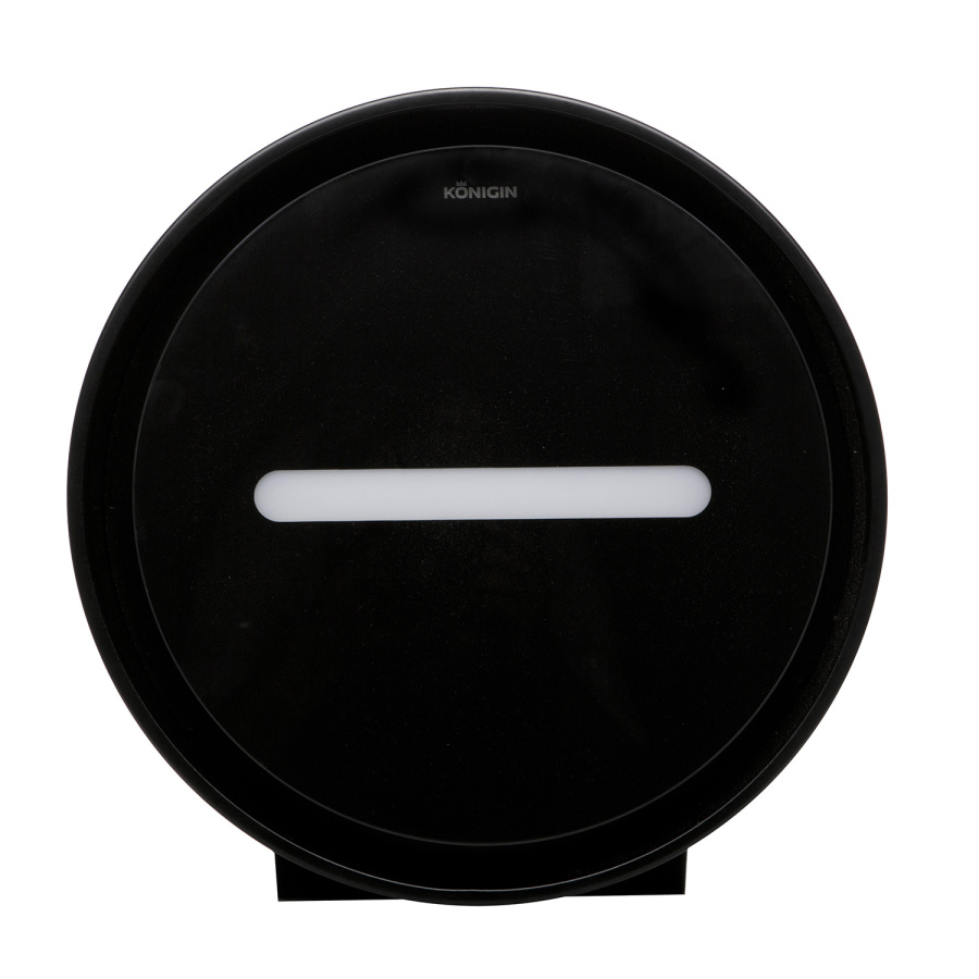 Вытяжка настенная Illuvium W Black/Black Glass, 35 см, без угольн. фильтра, ПДУ, черный, Konigin