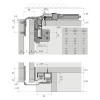 Комплект профилей TopLine L/STB11, L=2300, алюминий анодированный