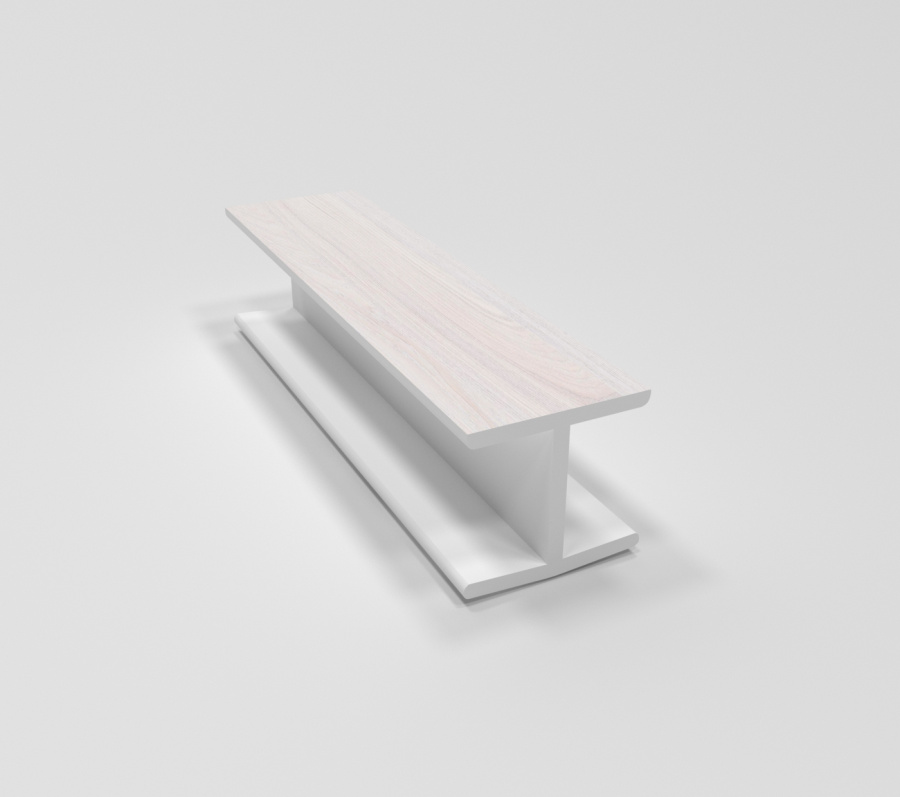 Соединительный элемент для цоколя, h=150мм, пластик, анкор арктик, Россия