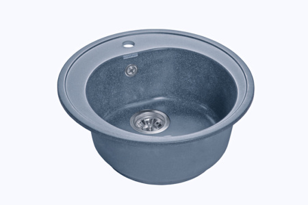 Мойка GranFest RONDO 510, d=508 мм, графит