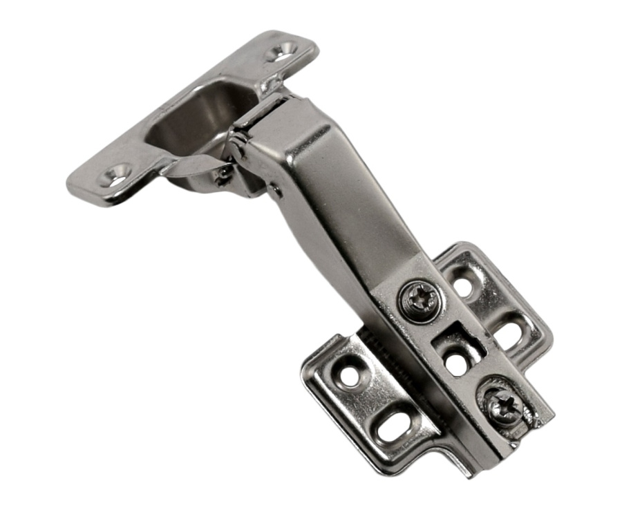 Петля угловая 45*, планка, 48мм, 4 отверстия, slide-on, CMF