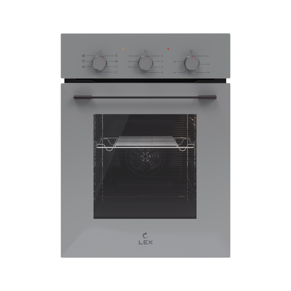 Духовой шкаф EDM 4575 GR, 45 см, стекло, серый, Lex