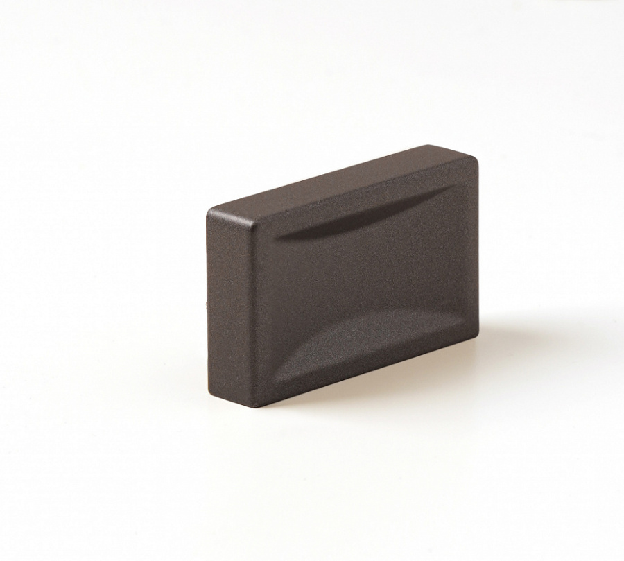 Ручка-кнопка, CМ8, 40х9х25мм, металл, графит