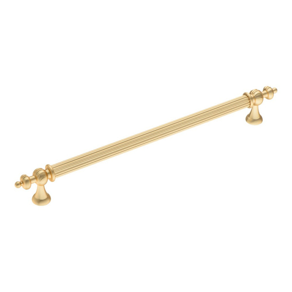 Ручка-рейлинг, 1670-61-224-053, 224мм, металл, матовое золото