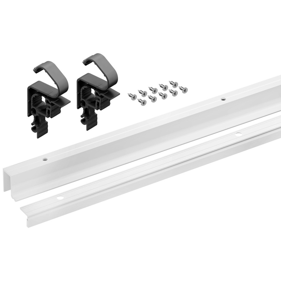Комплект профилей WingLine L, L=1200мм, с ниж. направ. проф, с перфорацией, белый