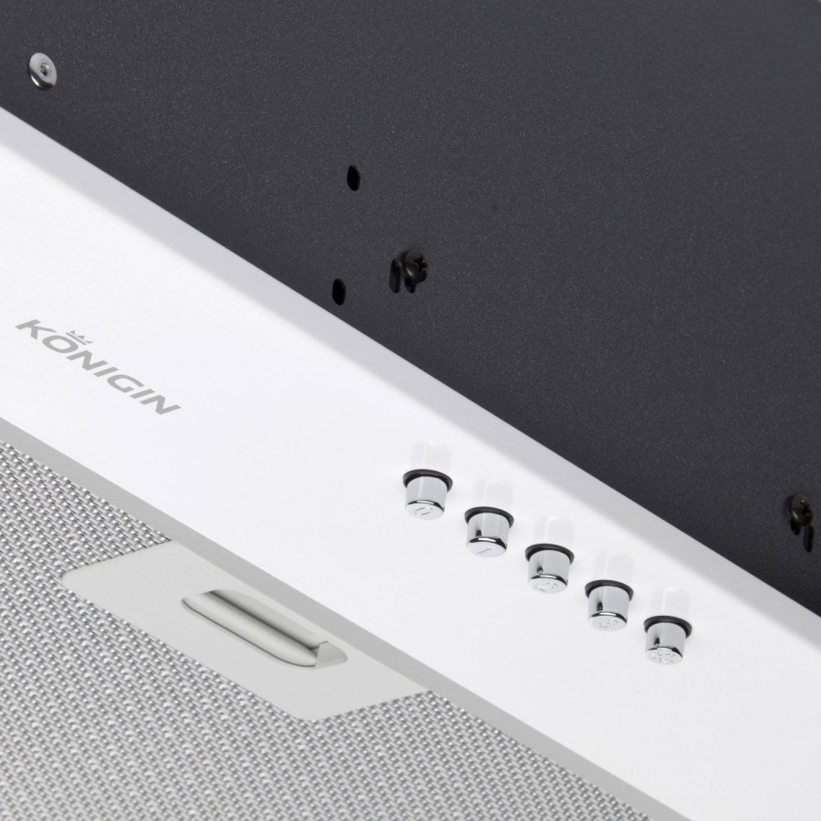 Вытяжка полновстраиваемая Inbox Plus, 60см, без угольного фильтра, белый, Konigin