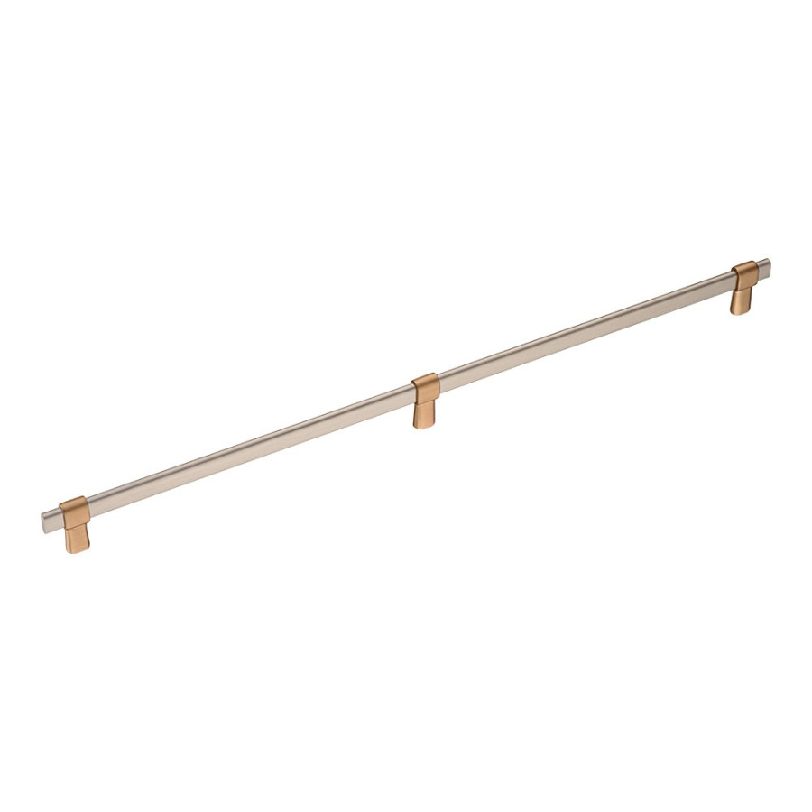 Ручка-рейлинг, 771-480-Light Bronze-Brushed Nikel, 480мм, металл, светлая медь/никель