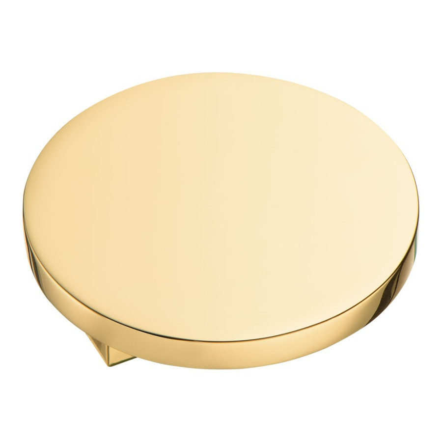 Ручка-кнопка, 7207 0060 GL-GL, d=60мм, металл, глянцевое золото