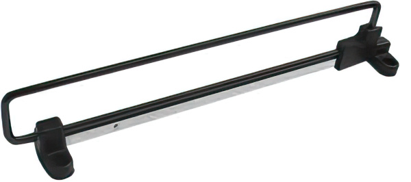 Штанга выдвижная, 250мм, черный, CMF