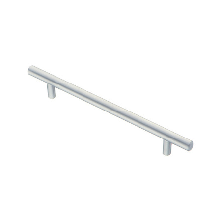 Ручка-рейлинг, матовый хром, d=10мм, 160/220мм, Kerron