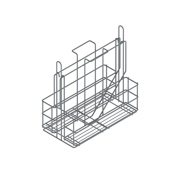 Корзина 300мм, для моющих средств, 264x460x540, нижнее донное крепление с направляющими, CargoMini, Rejs
