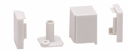 Комплект элементов для плинтуса 50/60.42, хром