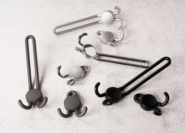 Крючок, 321, двухрожковый, металл, графит