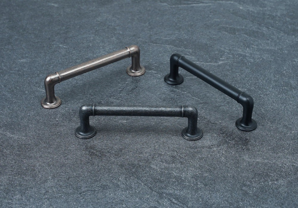 Ручка-скоба, 237, 128мм, металл, черный матовый