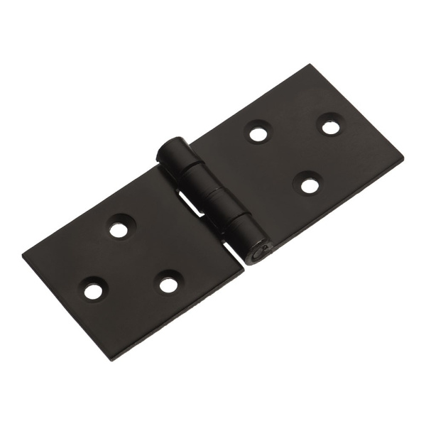 Петля карточная, замак, черный