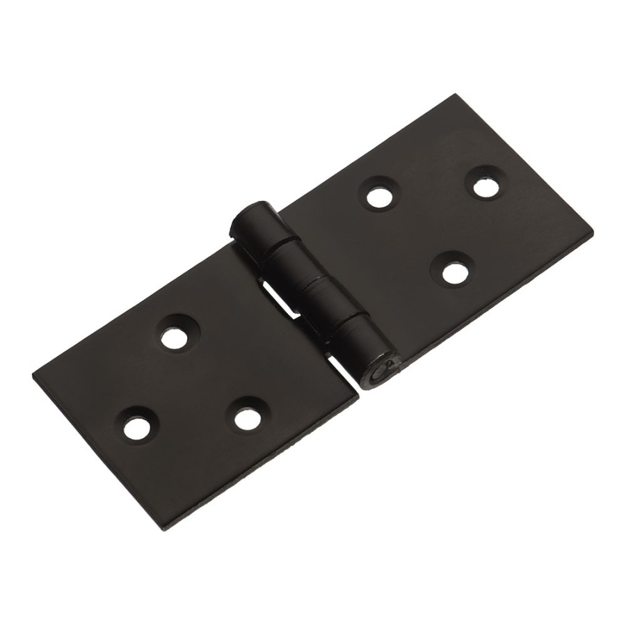 Петля карточная, замак, черный