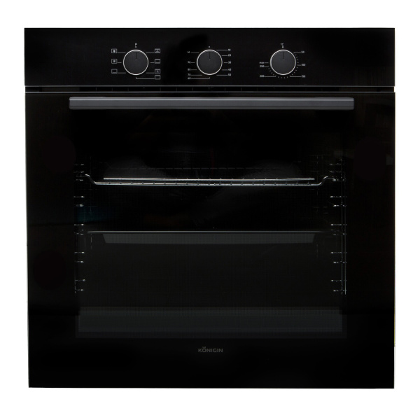 Духовой шкаф Konigin Barberry 60 BKF MR7, 60см, черное стекло