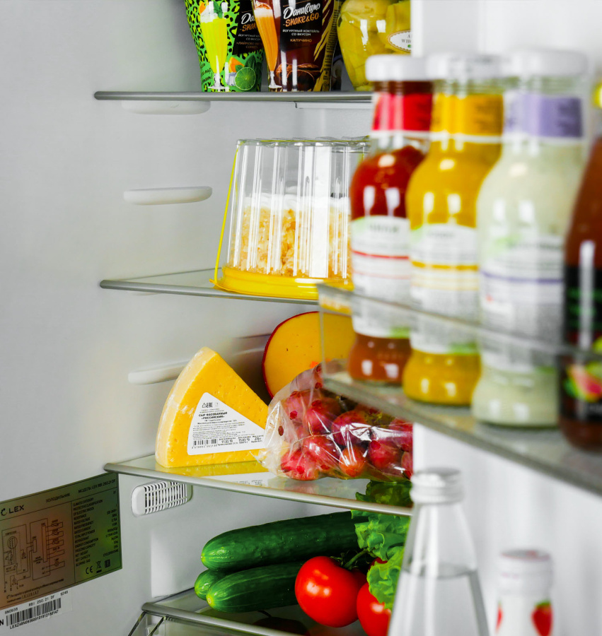 Холодильник встраиваемый двухкамерный RBI 250.21 DF, Lex