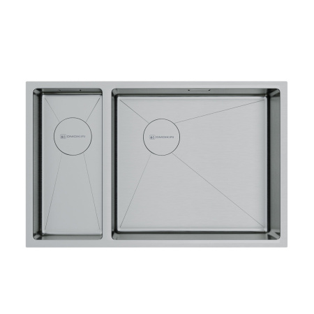 Мойка Taki 69-2-U/IF-IN-R Side, нержавеющая сталь, нержавеющая сталь